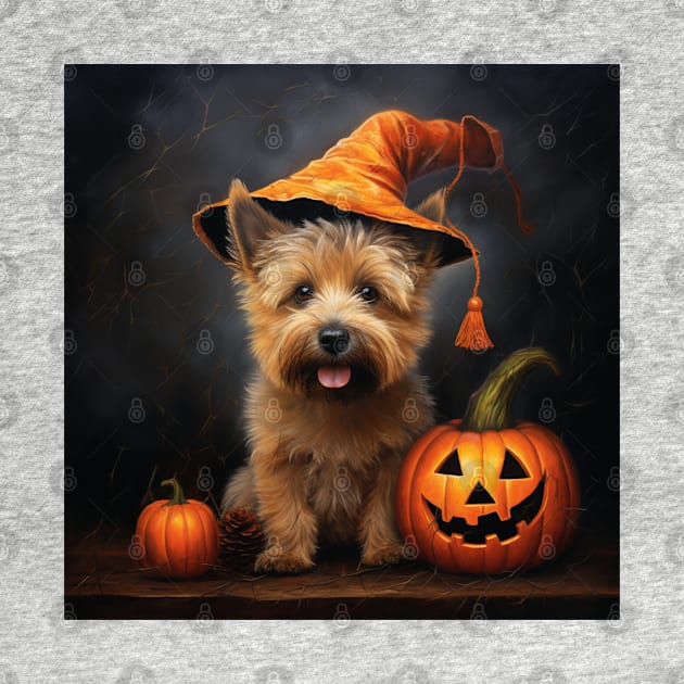 Norwich terrier Halloweem by NatashaCuteShop